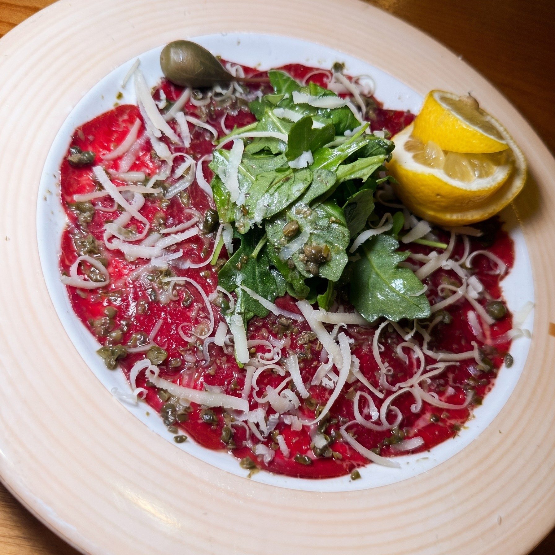 Carpaccio Di Manzo.